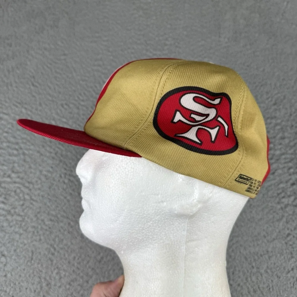 San Francisco 49ers Helmet Hat Snapback by Louisville Mfg NFL Vintage 70s 80s‎